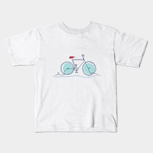 Cruise in Style Bicycle Kids T-Shirt